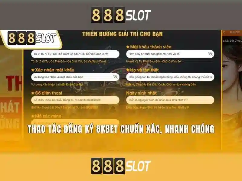 888Slot: Nền tảng chơi slot trực tuyến nổi bật